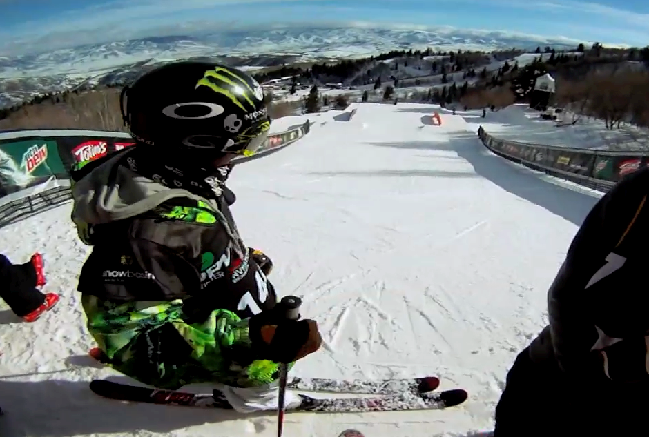 Dew Tour Slopestyle Run with Jossi Wells