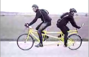Backwards bike