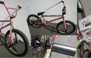 Jim Bauer auctioning bike for Jimmy Levan\'s hospital bills