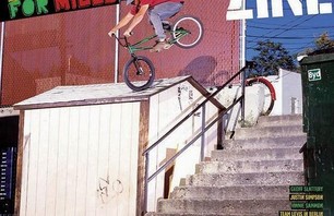 Mike Aitken nose wheelie on NEW Dig Cover
