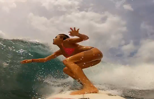 Alana and Monyca Take On the Wave\'s of Hawaii\'s Pacific
