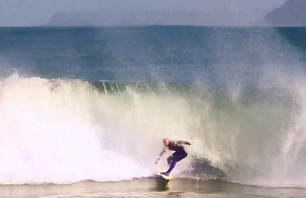 Slow Mo Surfing Wipeouts in Spain