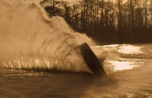 Wakeboarding on the Bayou