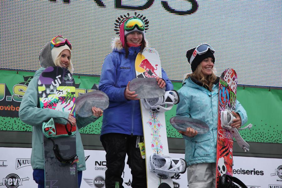 Podium at Burton US Open