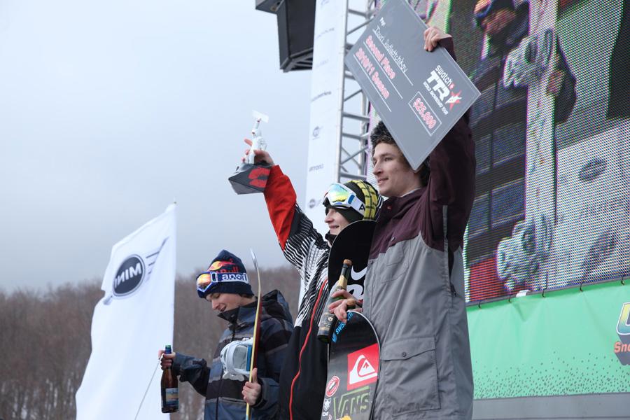 Podium at Burton US Open