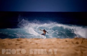 Rasta loves to save dolphins and whales, but he sure loves to slaughter waves.