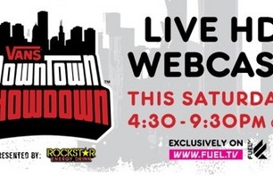 Vans Downtown Showdown live webcast today