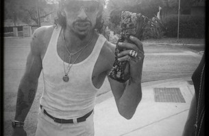  Peacy as his character the deranged drug kingpin mystic traveler 