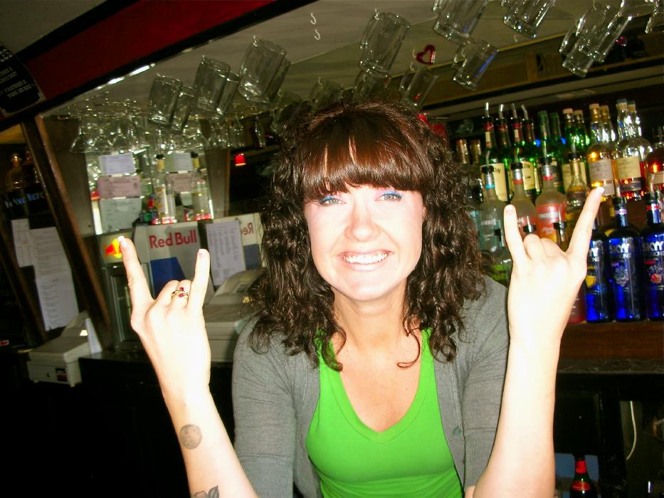 Drink it in! It\'ll get u going! Everyone loves a pretty girl. CHEERS BEAUTIES !!!