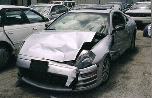 Car Flips, Lands in Parking Space