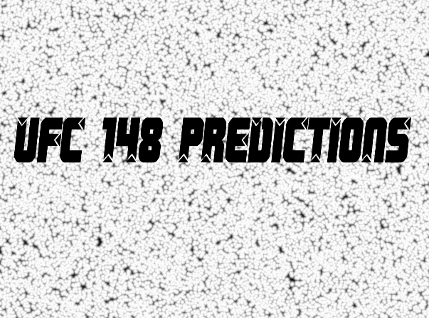 UFC 148 Silva Vs Sonnen predictions