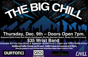 The Big Chill party in Chicago Thursday December 9th