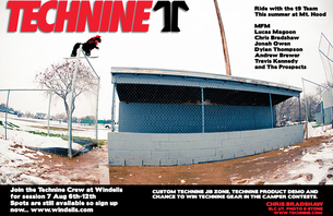 Technine announces session at Windells Snowboard Camp