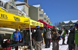 Industry report: New England reps and retailers head to Loon for on snow demo Photo 0001