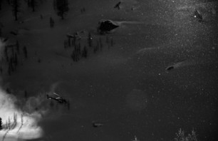 Heli in diamond dust N.C.H.