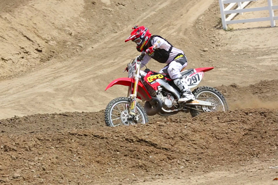 Racer X Films: Wil Hahn riding a CR250R Two Stroke