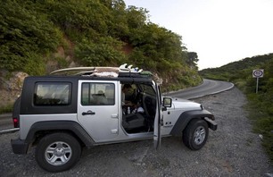 Mainland Mexico SUV Road