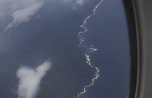 Mainland Mexico Plane View