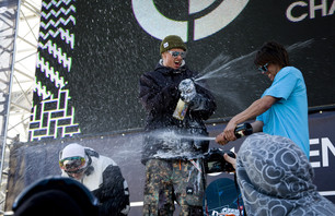 Mikkel Bang & Sina Candrian Win 2010 Burton US Open Slopestyle