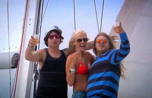 Danny and Dingo on a Boat!