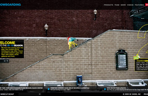 DC Snowboards New Website