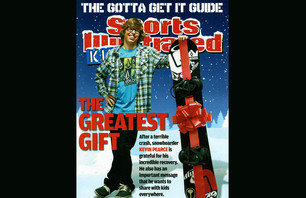 Kevin Pearce on Cover of Sports Illustrated for Kids