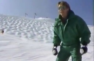 John Denver Skis (and sings) like it\'s 1981