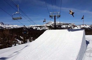Mammoth Mountain Park Shred with Arbor Snowboards