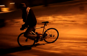 Fixie on snow