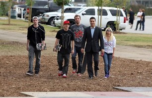 Rob Dyrdek\'s NoHo Skate Plaza Opening Gallery Photo 0009