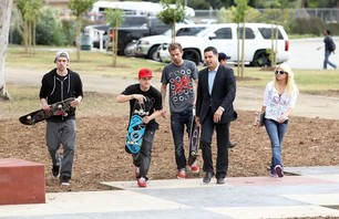 Rob Dyrdek\'s NoHo Skate Plaza Opening Gallery Photo 0012