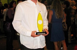 Brett Simpson at Surfer Poll