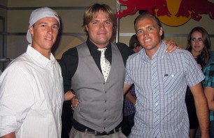Ian Walsh, Benji Weatherly, and Pat Towersey