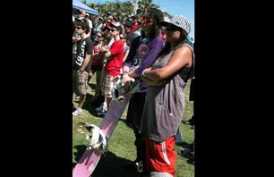 Supergirl Venice - Snowboard Rail Jam Photo 0006