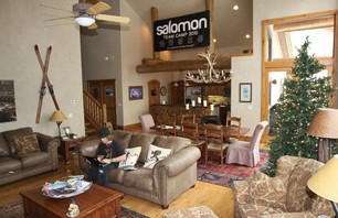 Salomon\'s Pimp House in Breck for Dew Tour