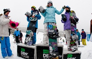 Breck Dew Tour Women\'s SNB Slope Finals Gallery