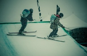 Breck Dew Tour Men\'s SKI Slope Finals Gallery