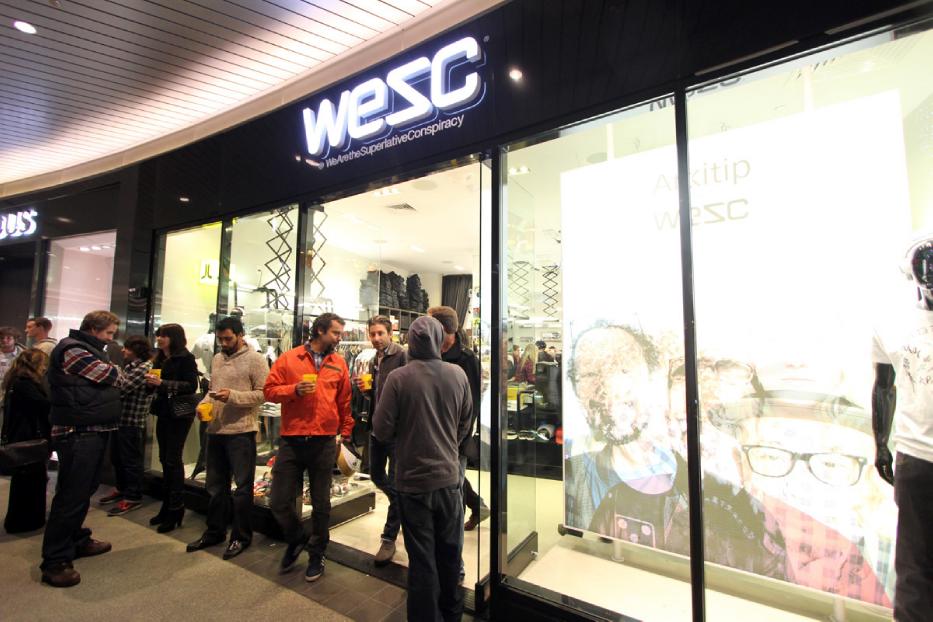 WESC + Arkitip Premiere at Santa Monica Place Gallery