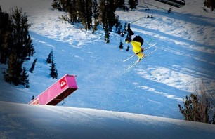 Mammoth Unbound Park Skiing - Jan 17th