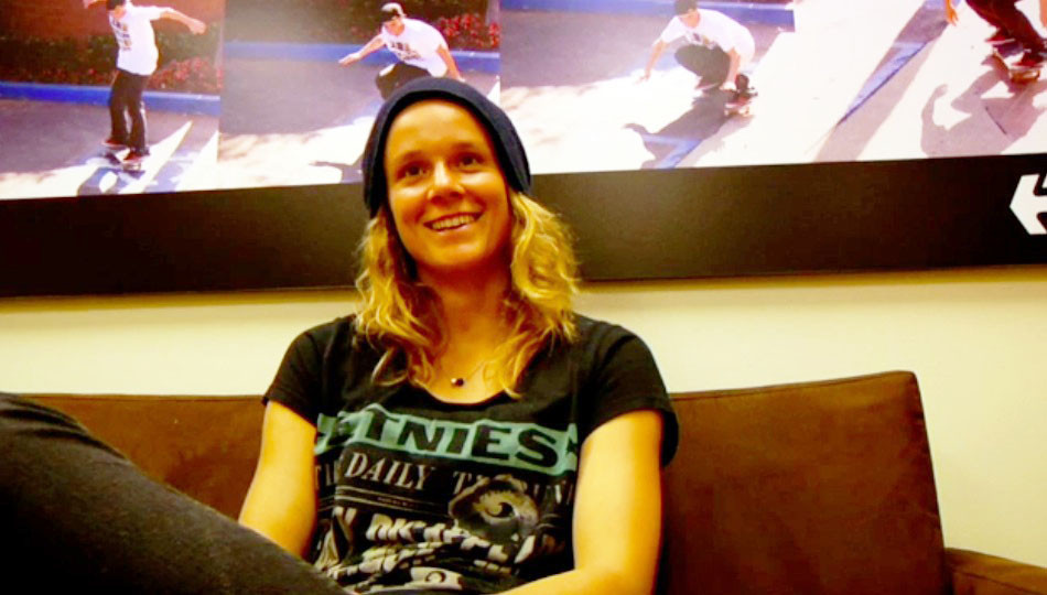 Snowboarder Marie France Roy - \