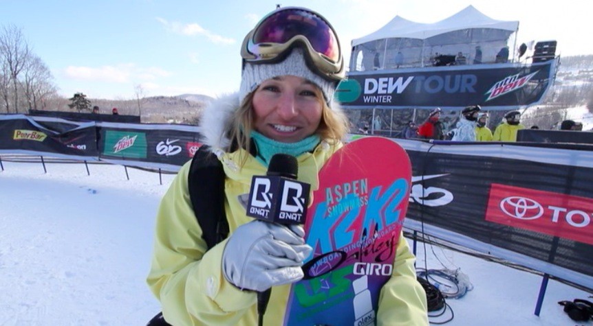 Gretchen Bleiler Check-in - Killington Dew Tour