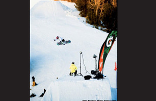 Snowboarder\'s Ms. Superpark 6 Hits Snow Summit