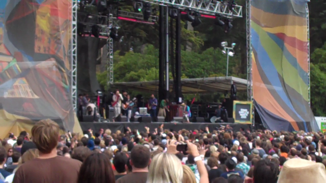 2010 Outside Lands: Edward Sharpe & The Magnetic Zeros - \