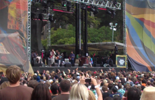 2010 Outside Lands: Edward Sharpe & The Magnetic Zeros - \
