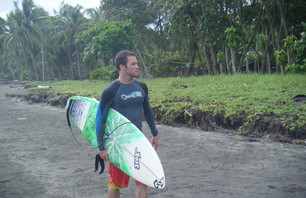 Ready for paddle with the Thinskin Superfreak...