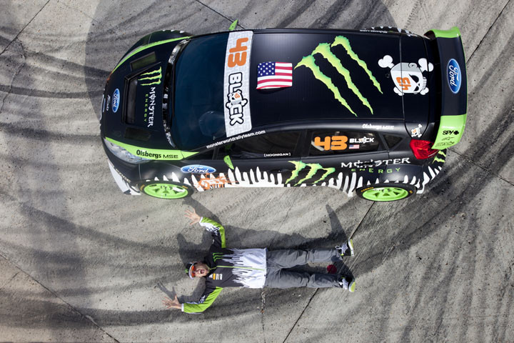 Ken Block The man knows how to drive