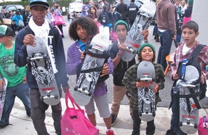 ...And the kids were stoked