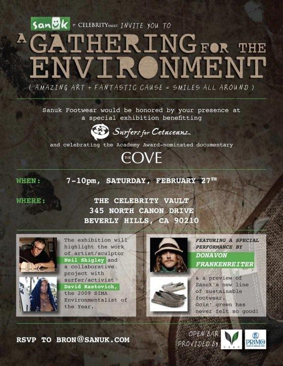Sanuk\'s Gathering for the Environment
