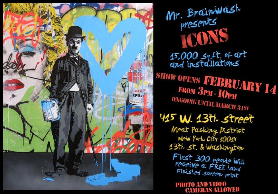 Mr. Brainwash Presents ICONS Show