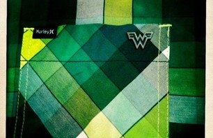 Weezer x Hurley Expansion Woven Shirt Detail